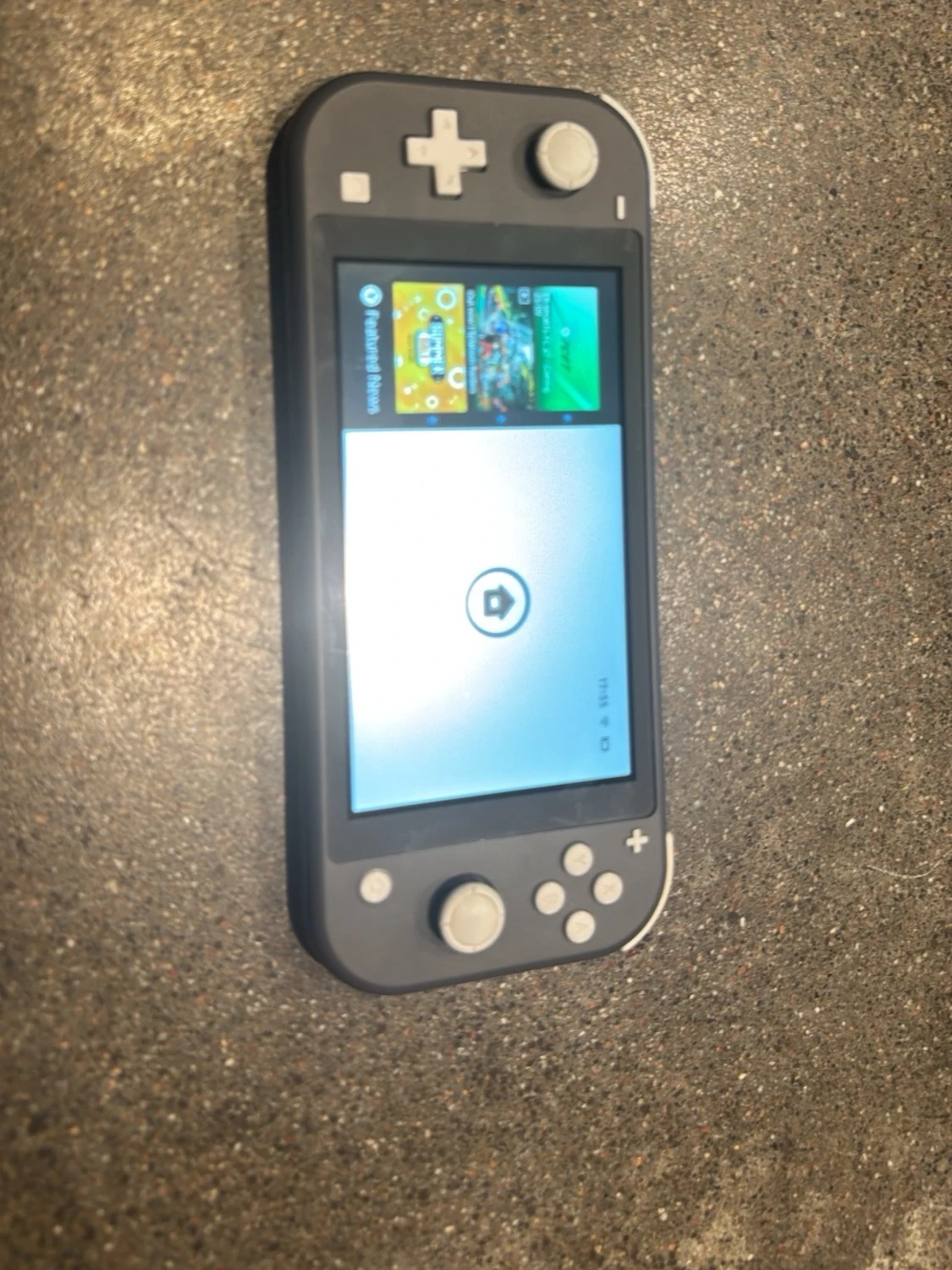 Grå Nintendo Switch Lite konsol - 1