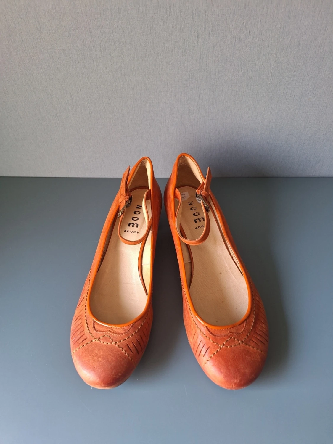 Terracotta ballerinaskor från Zoom Shoes - 1