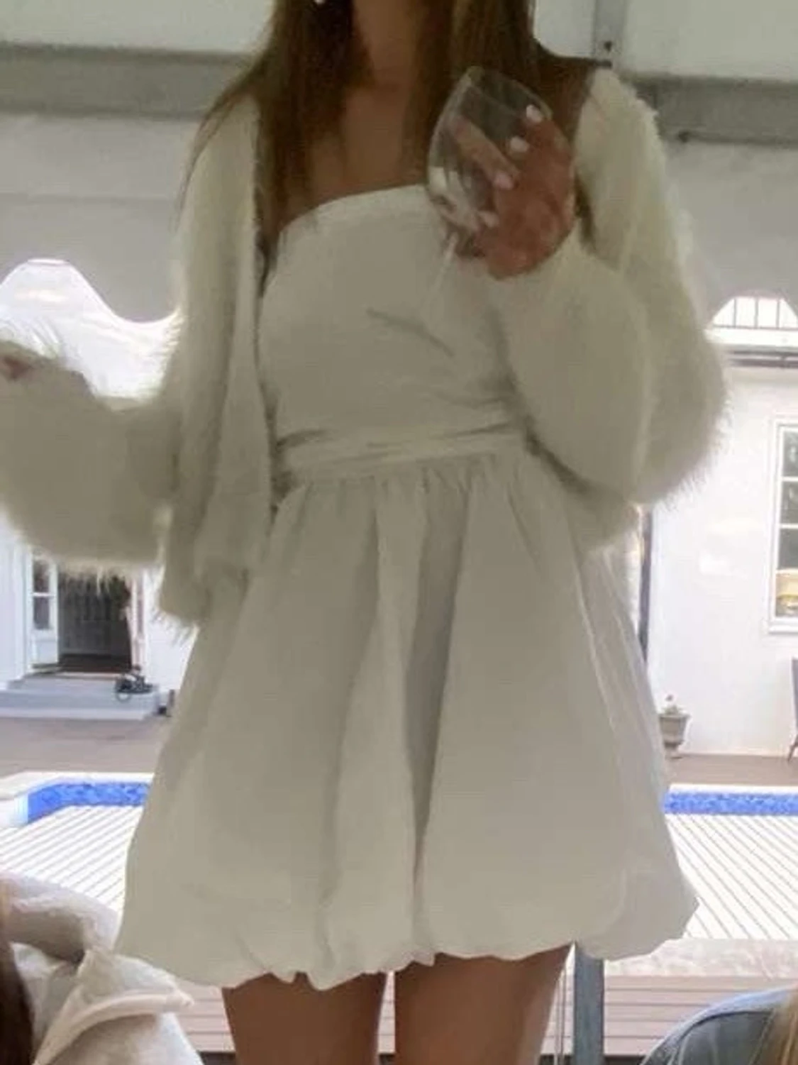 Bandeau mini klänning - 1