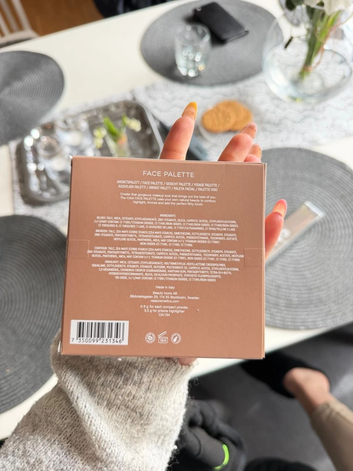CAIA Face Palette Sassy + borste - 3