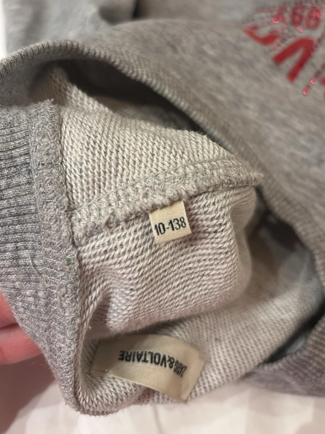 Grå sweatshirt Zadig & Voltaire - 2