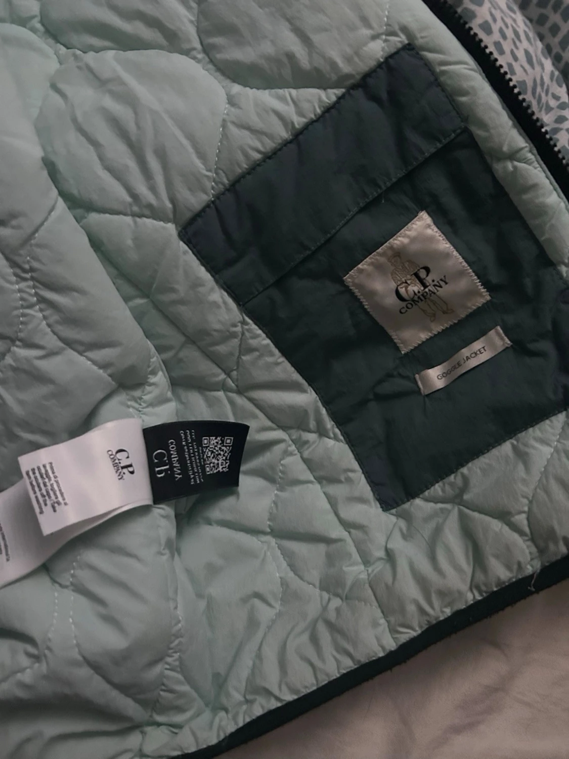 Mörkgrön C.P. Company vindjacka - 2