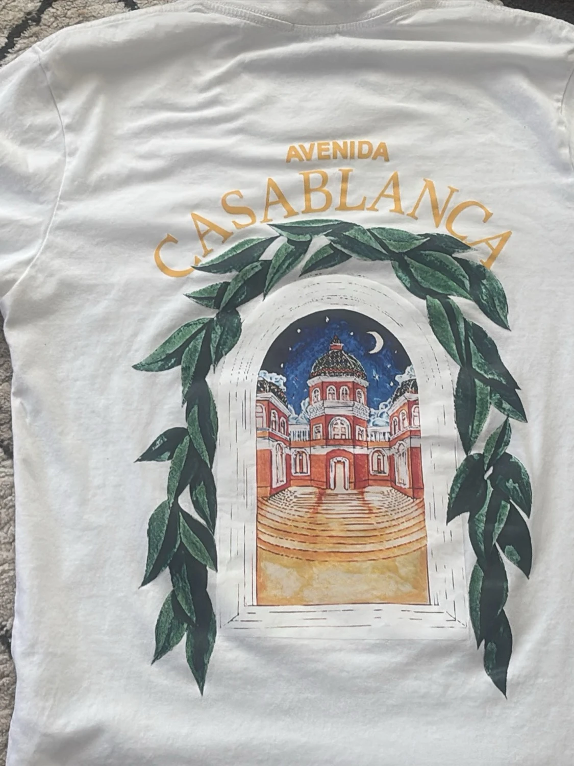 Vit t-shirt från Casablanca - 3