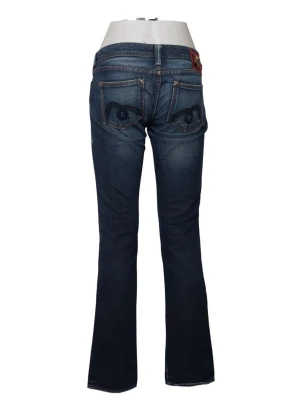 Lågmidjade bootcut jeans  - Jättefina men tyvärr för små för mig, storlek 27/33 så motsvarar ungefär XS/S, fint skick❤️