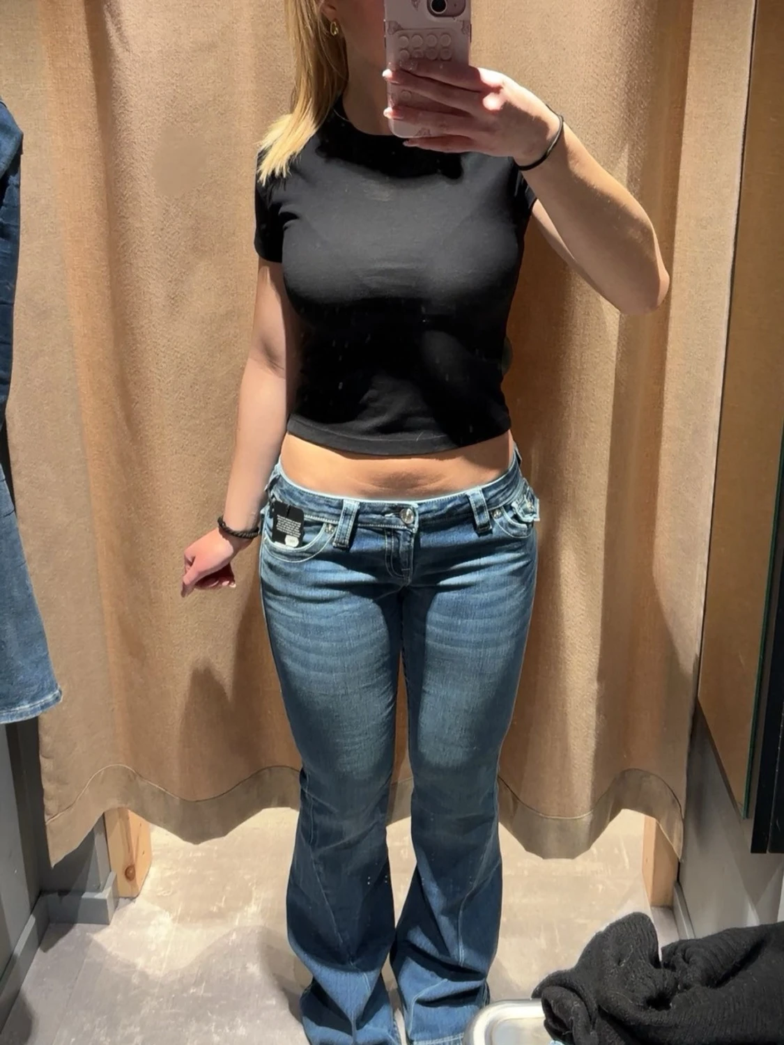True Religion blå bootcut jeans
