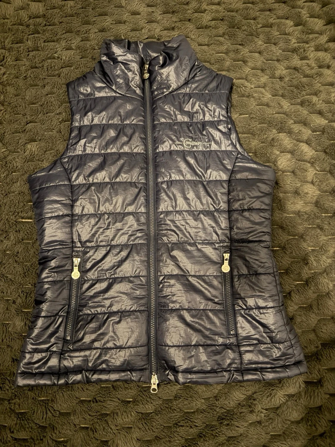 Mörkblå dunväst från Covalliero