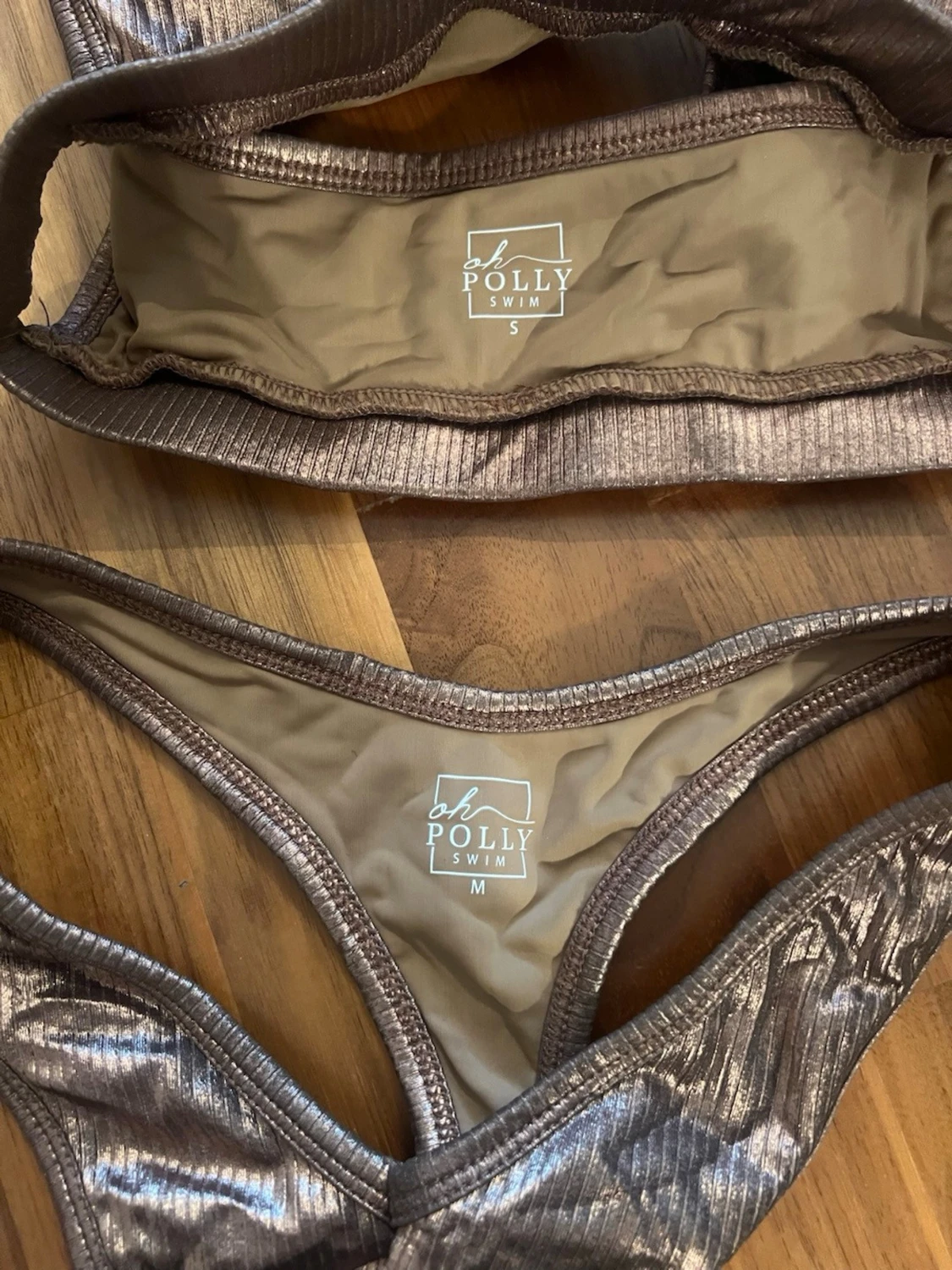 Guldig bikini Oh Polly! - 2