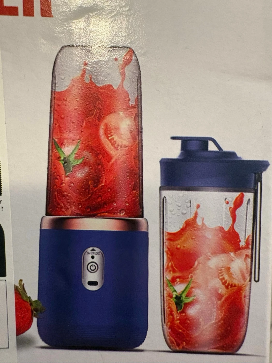 Bärbar mixer med två flaskor - 2