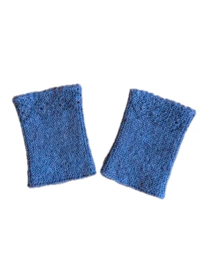 Handstickade ull handledsvärmare - Handstickade handledsvärmare i ull