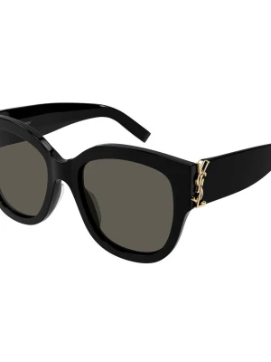 Svarta solglasögon från Saint Laurent - Säljer dem nästan helt nya snabb agfär