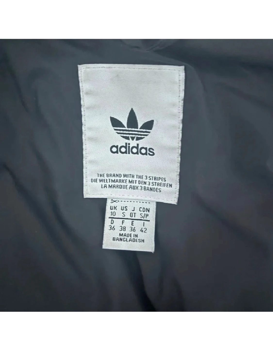 Svart pufferjacka från Adidas - 3