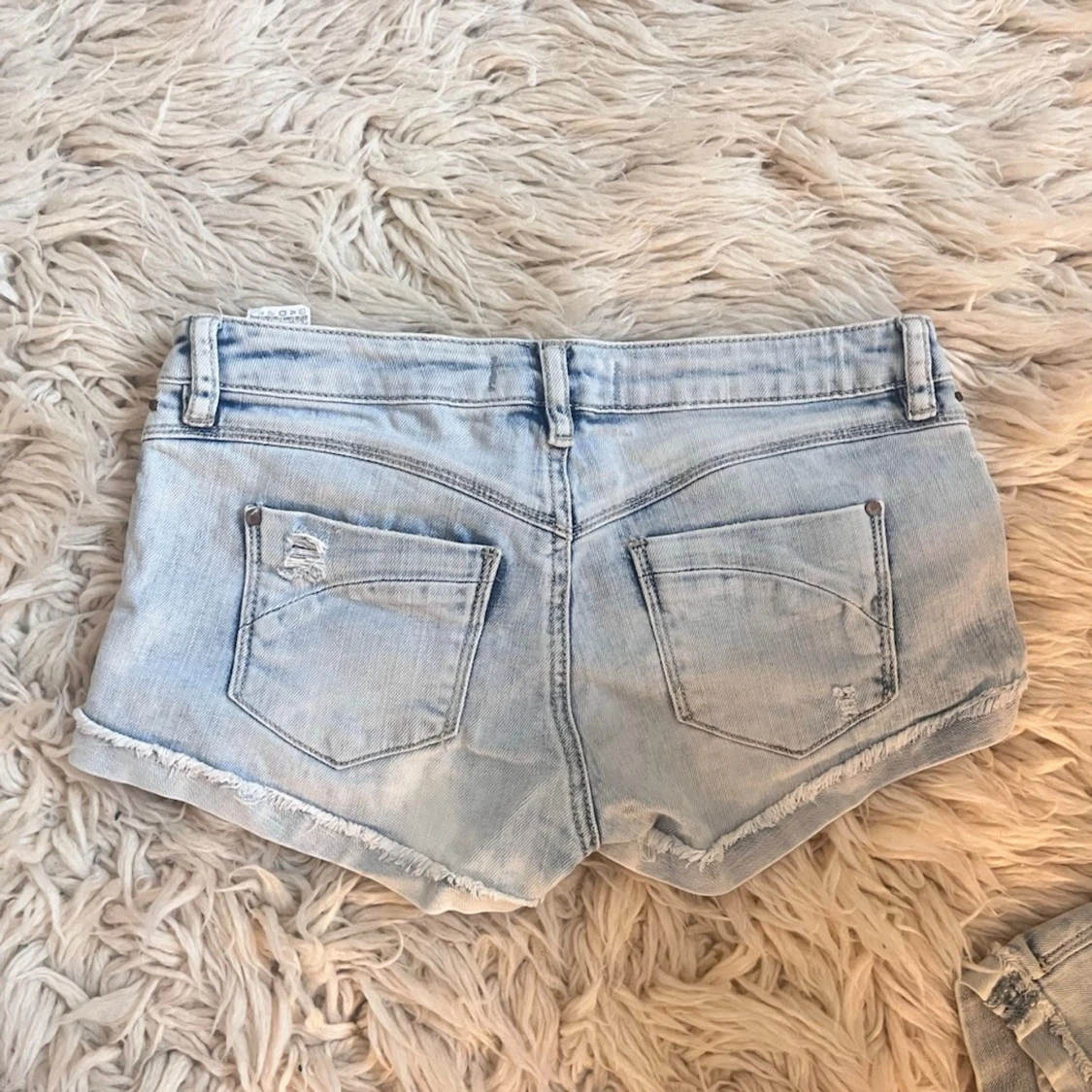 J21 Superlågmidjade jeansshorts  - 2