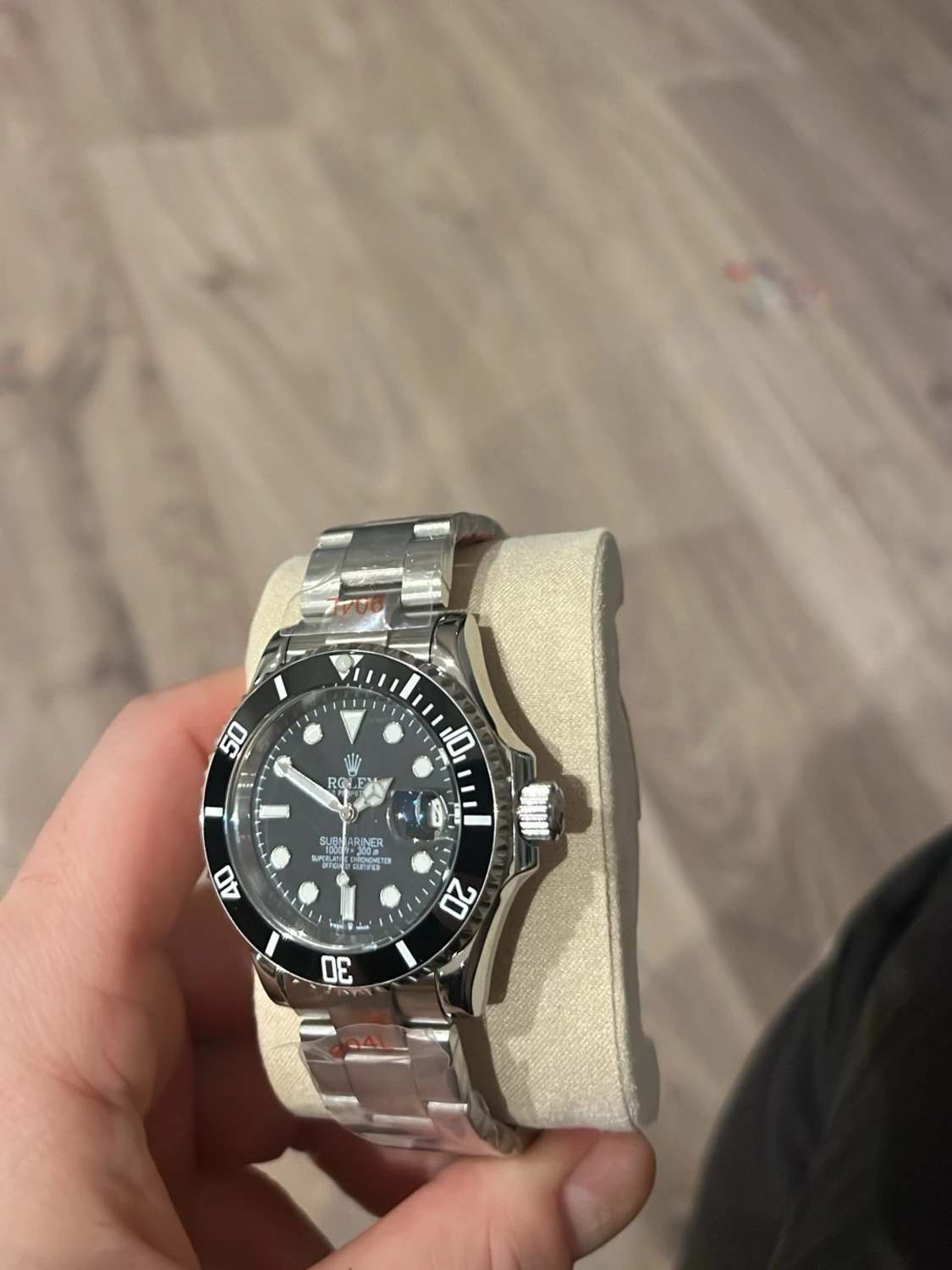 Rolex Submariner svart urtavla - 2