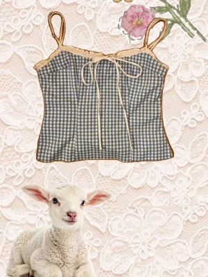 Rutig Zara linne - Blå rutigt linne super söt 😍 