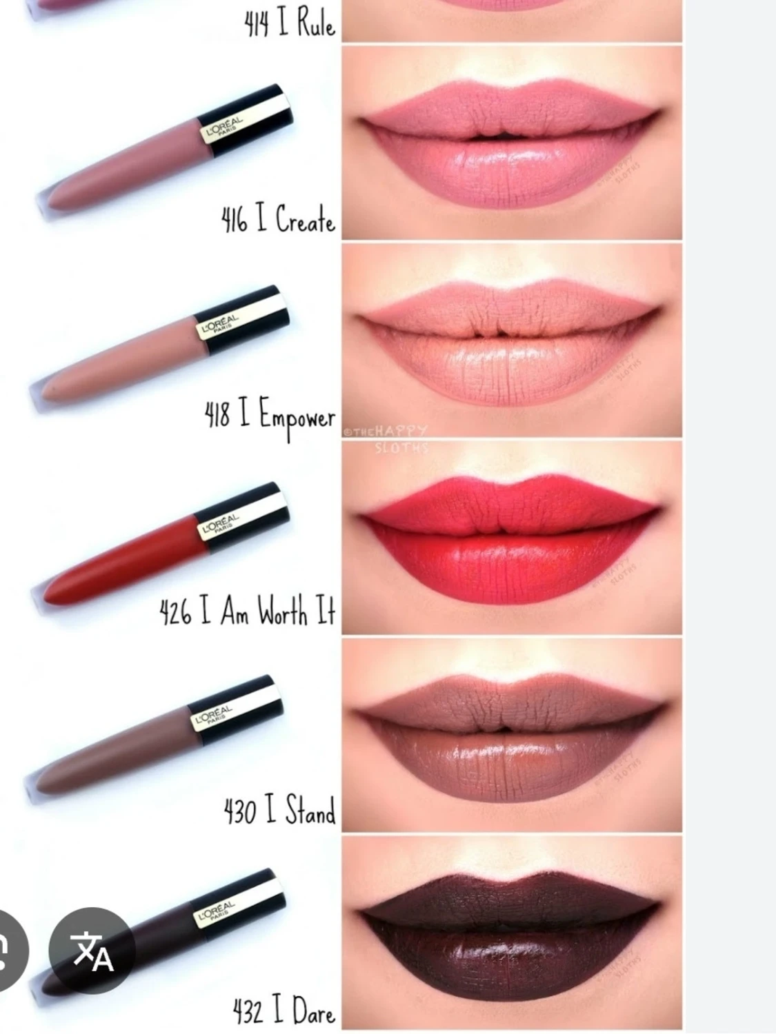 Paket med flytande läppstift - 4