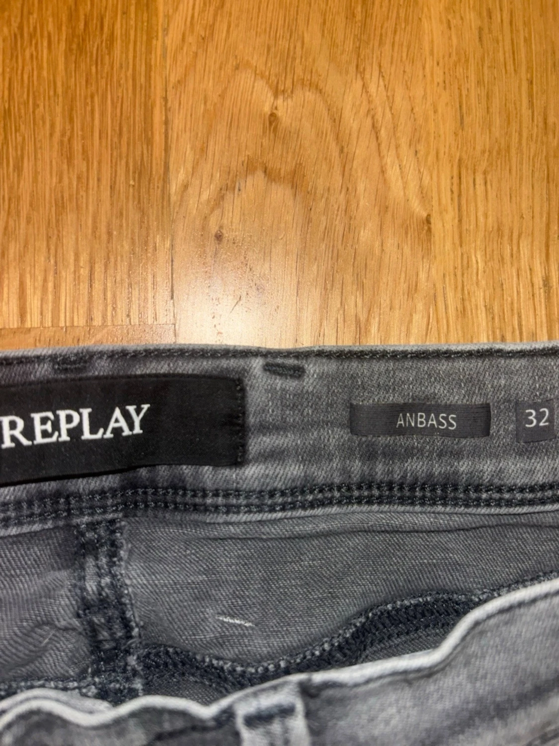 Grå jeans Replay Anbass - 1