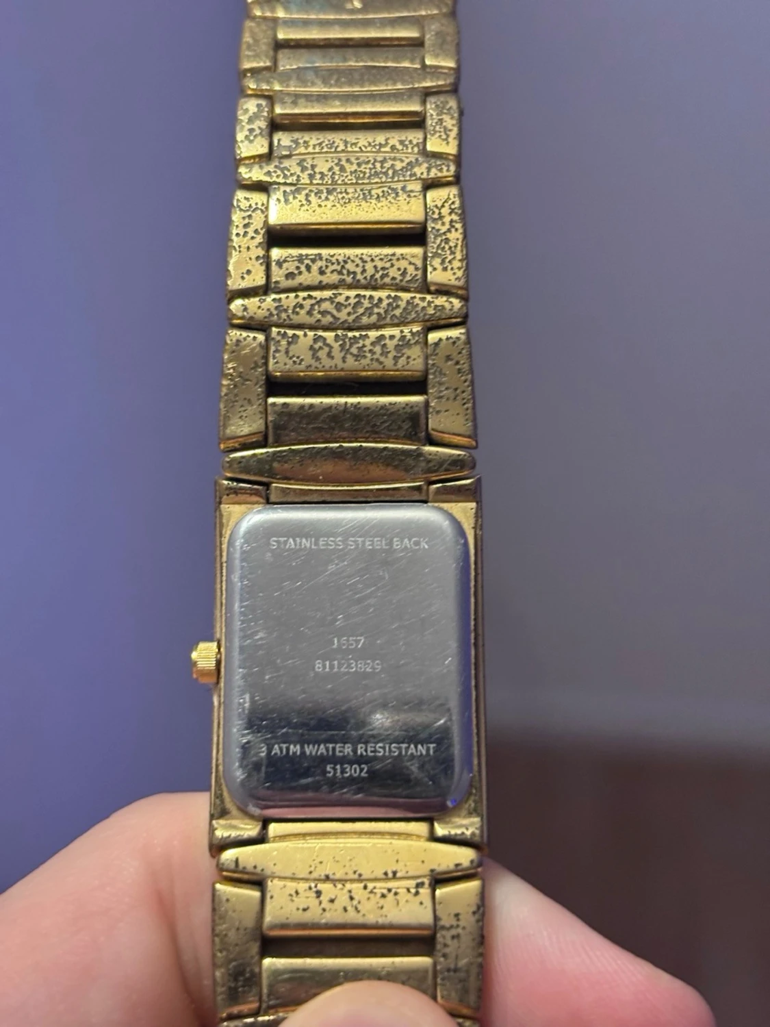 Guldigt dam armbandsur från GM - 2