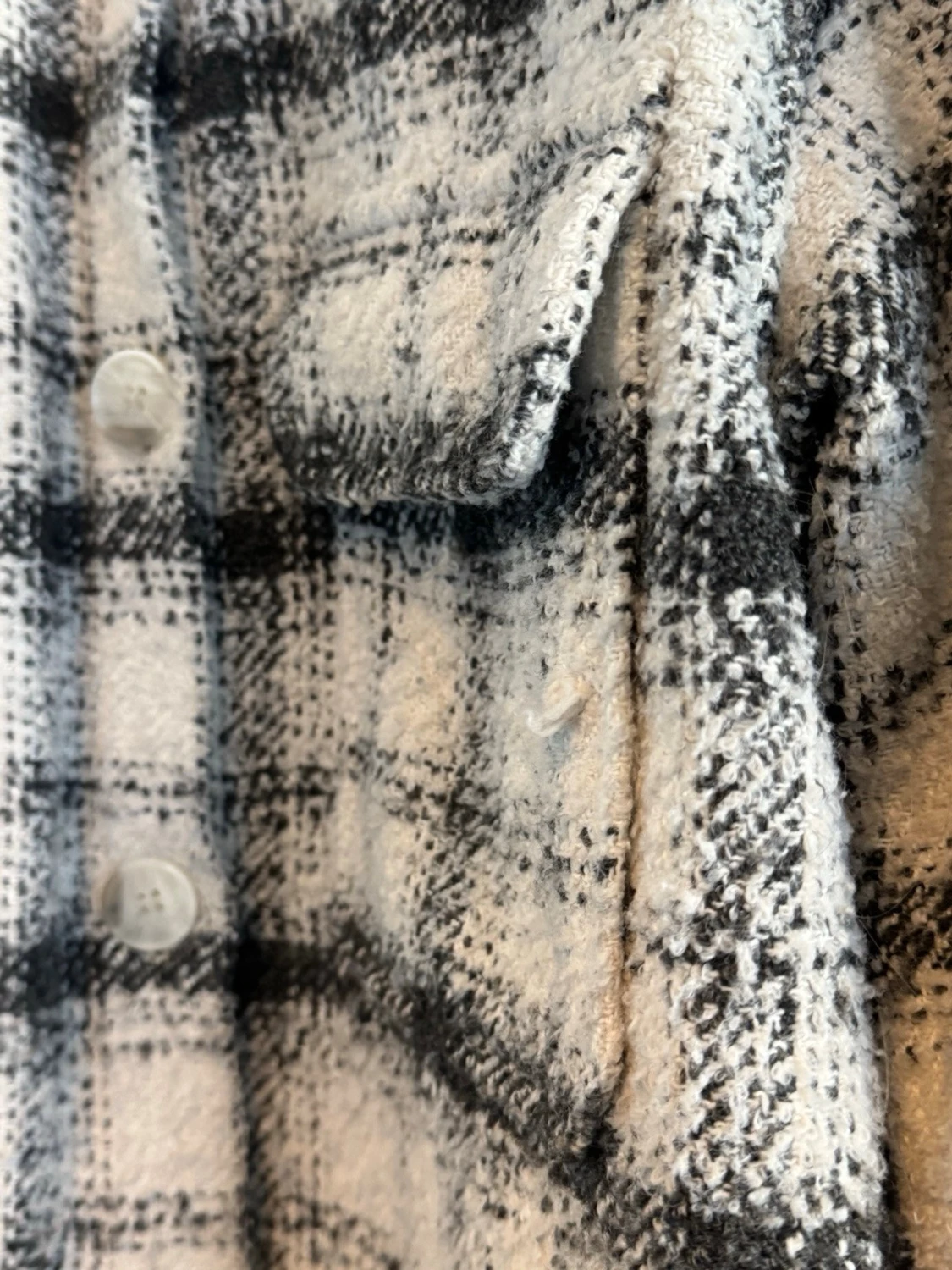 Rutig overshirt/skjortjacka - 2