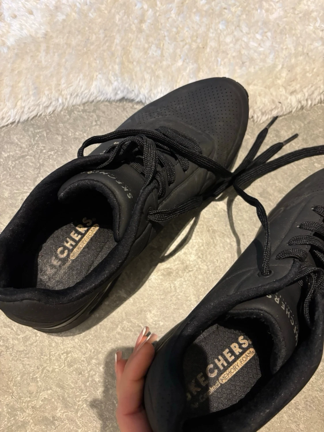 Svarta Skechers sneakers - 3