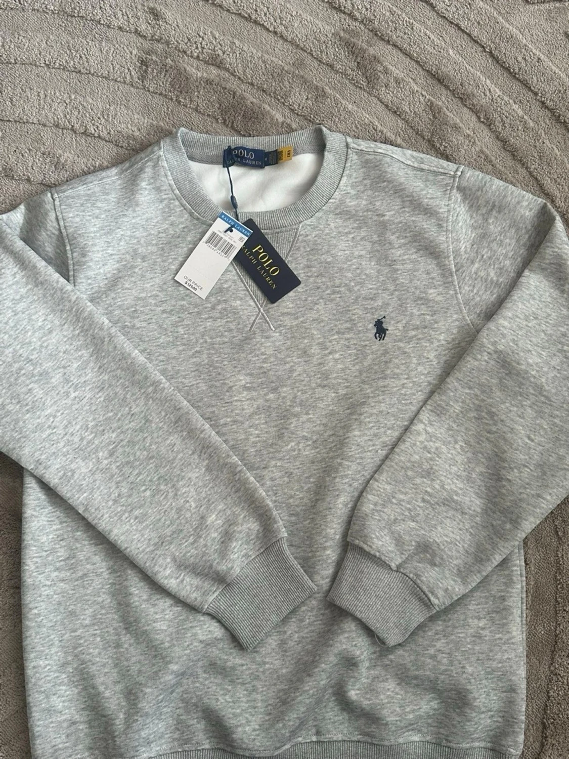 Grå sweatshirt från Polo Ralph Lauren