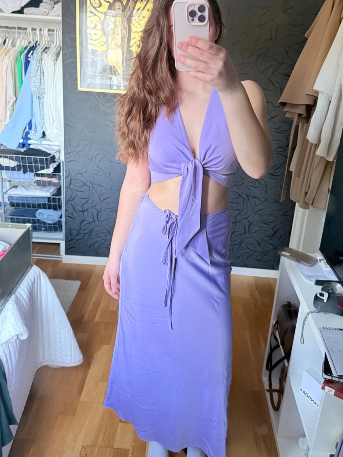 Lila set från NA-KD