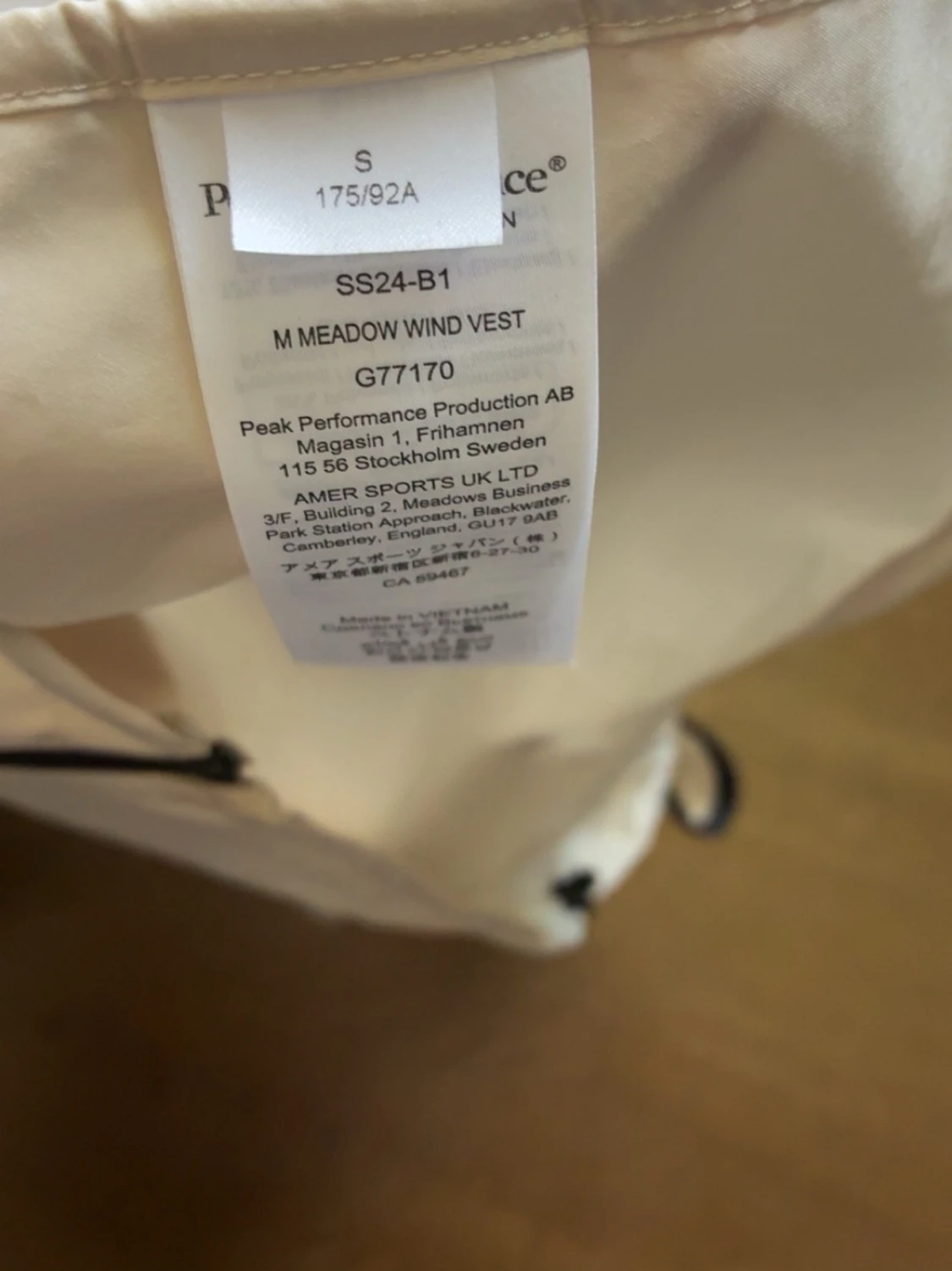 Beige väst från Peak Performance - 3
