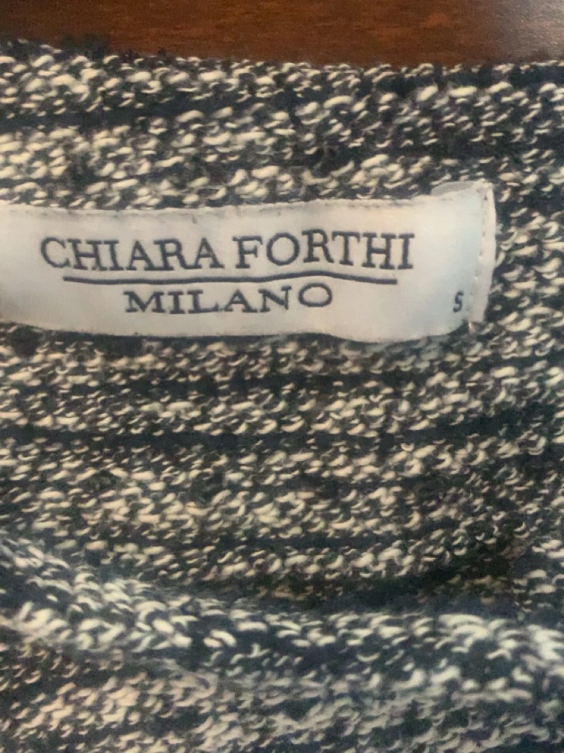 Gråmelerad kofta från Chiara Forti - 3