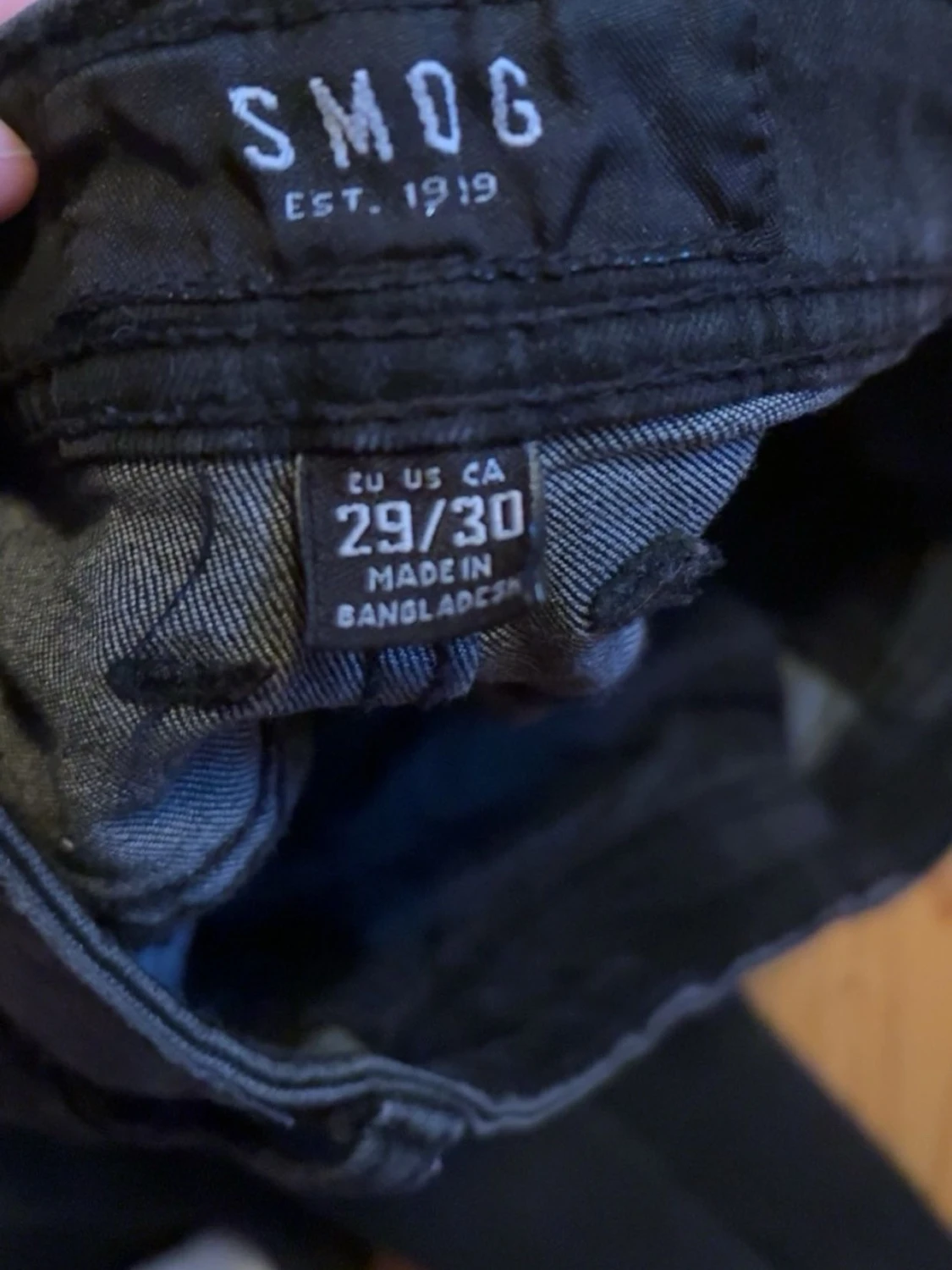 Svarta straight jeans  - 3