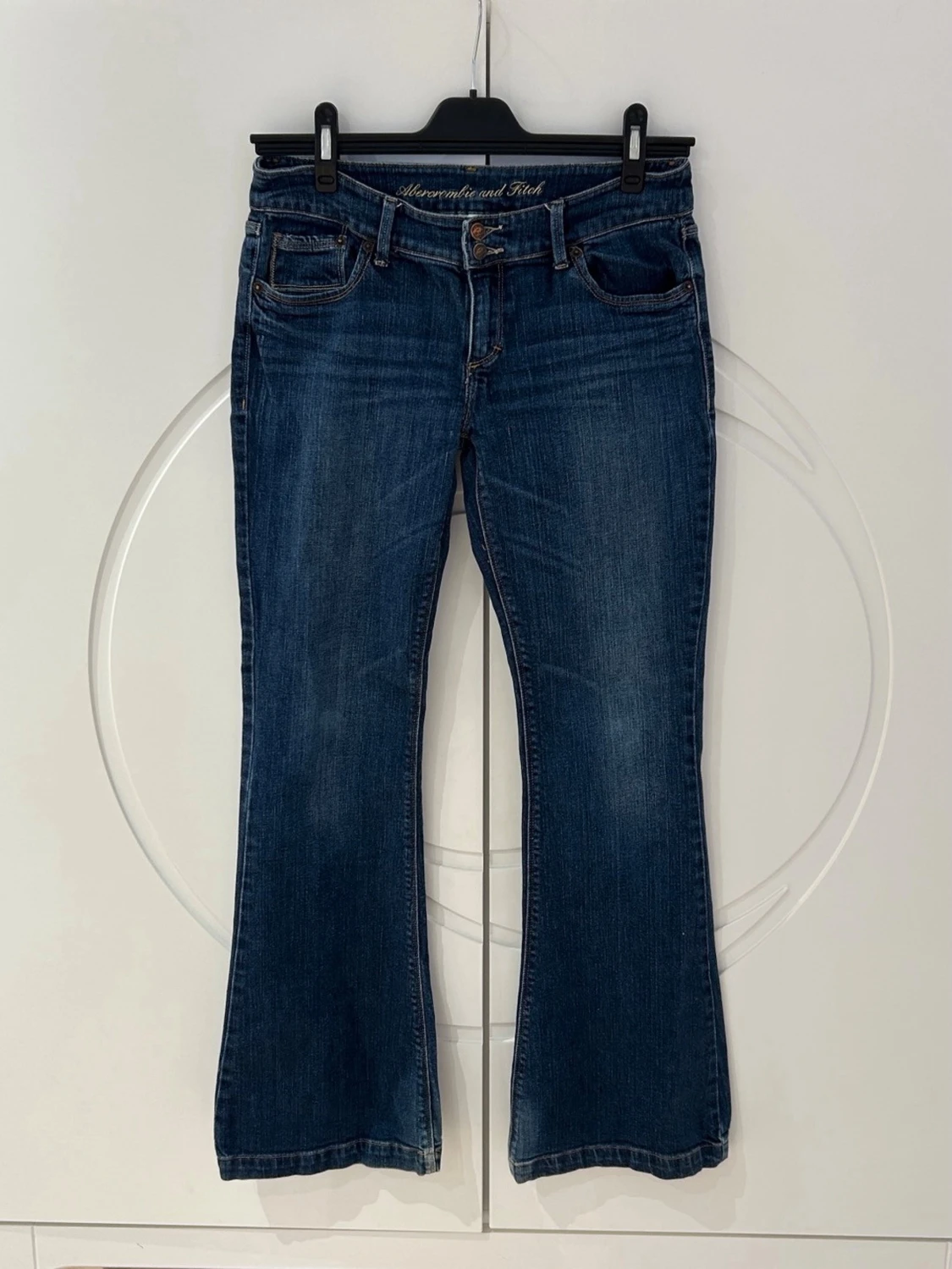 Abercrombie & fitch lågmidjade jeans  - 1
