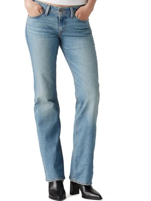 Levi's ljusblå raka jeans - Lågmidjade bootcut jeans från Levis 