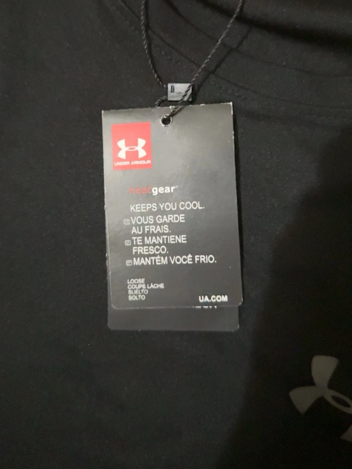 Svart t-shirt från Under Armour - 2