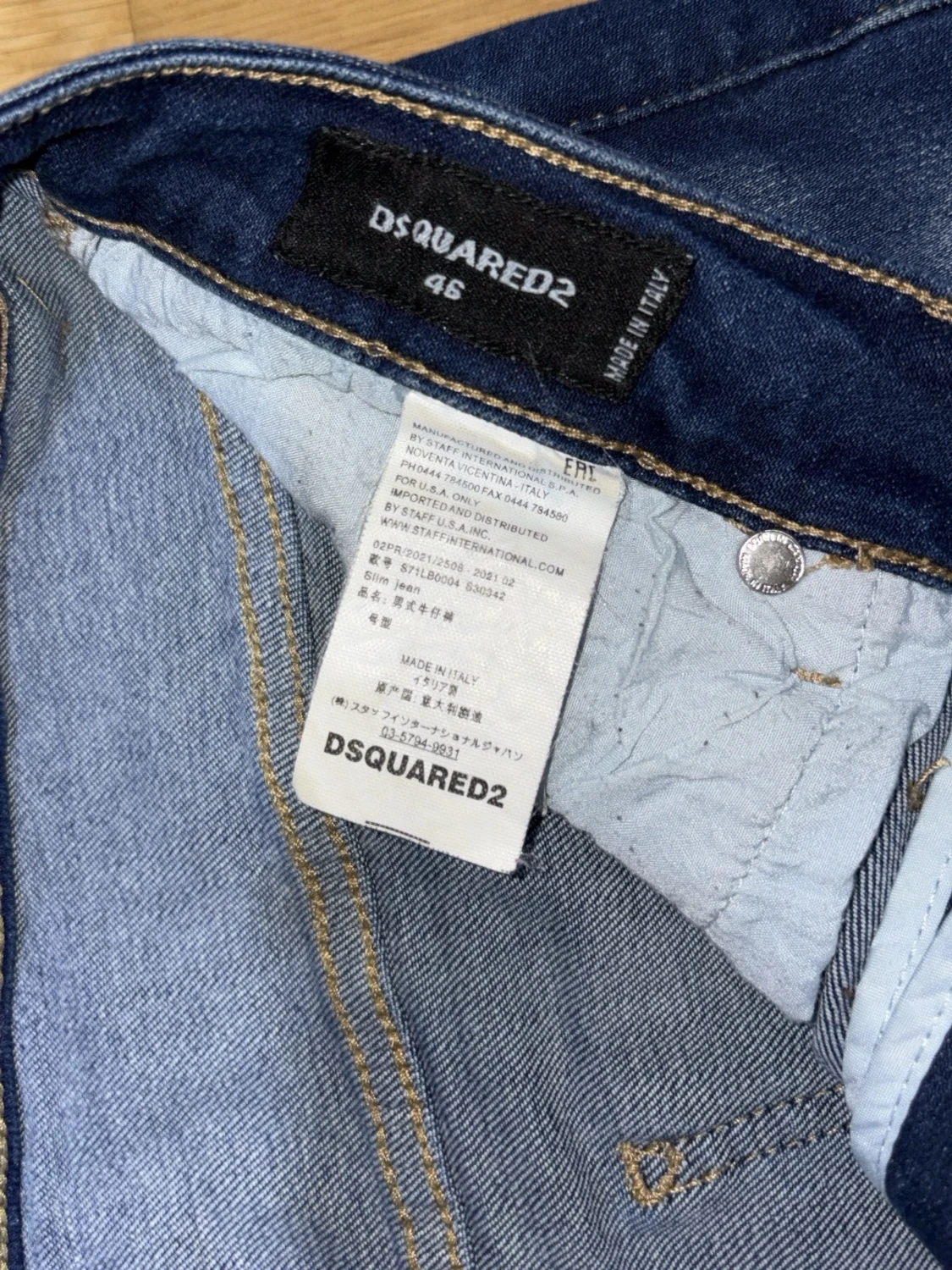 Mörkblå jeans - 4