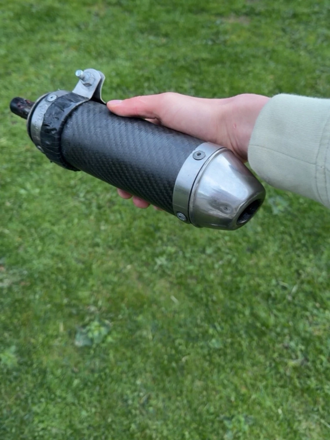 Avgassystem till moped - 1