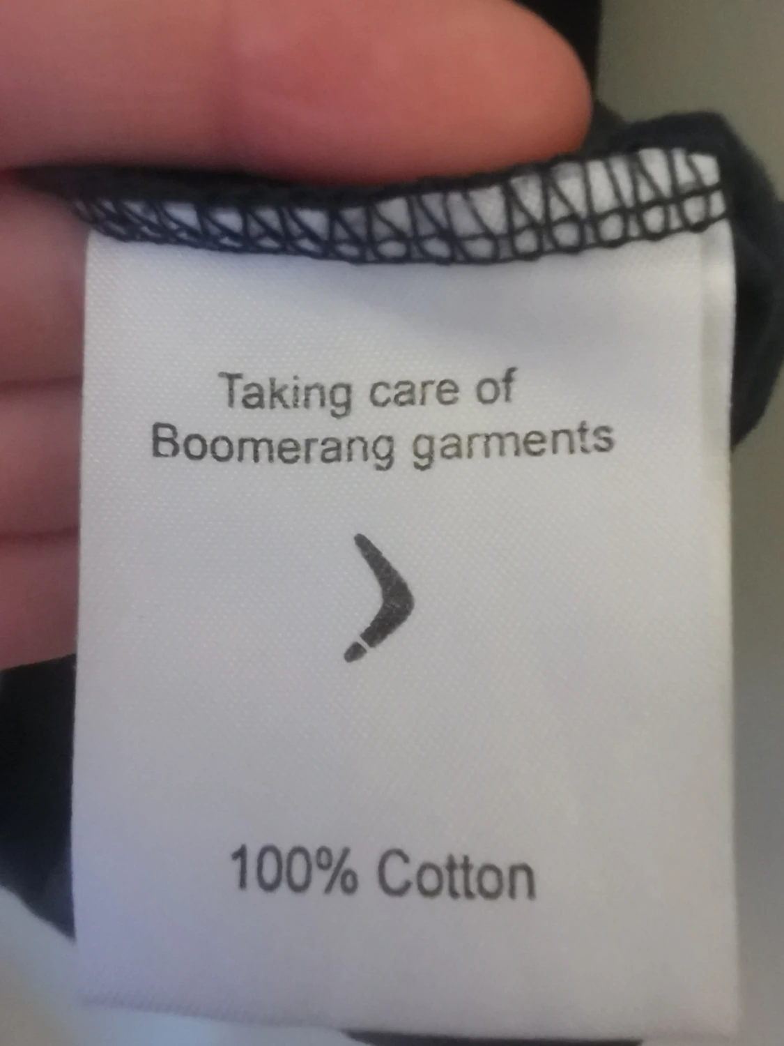 Mörkblå topp med halvärm från Boomerang, storlek XS - 6