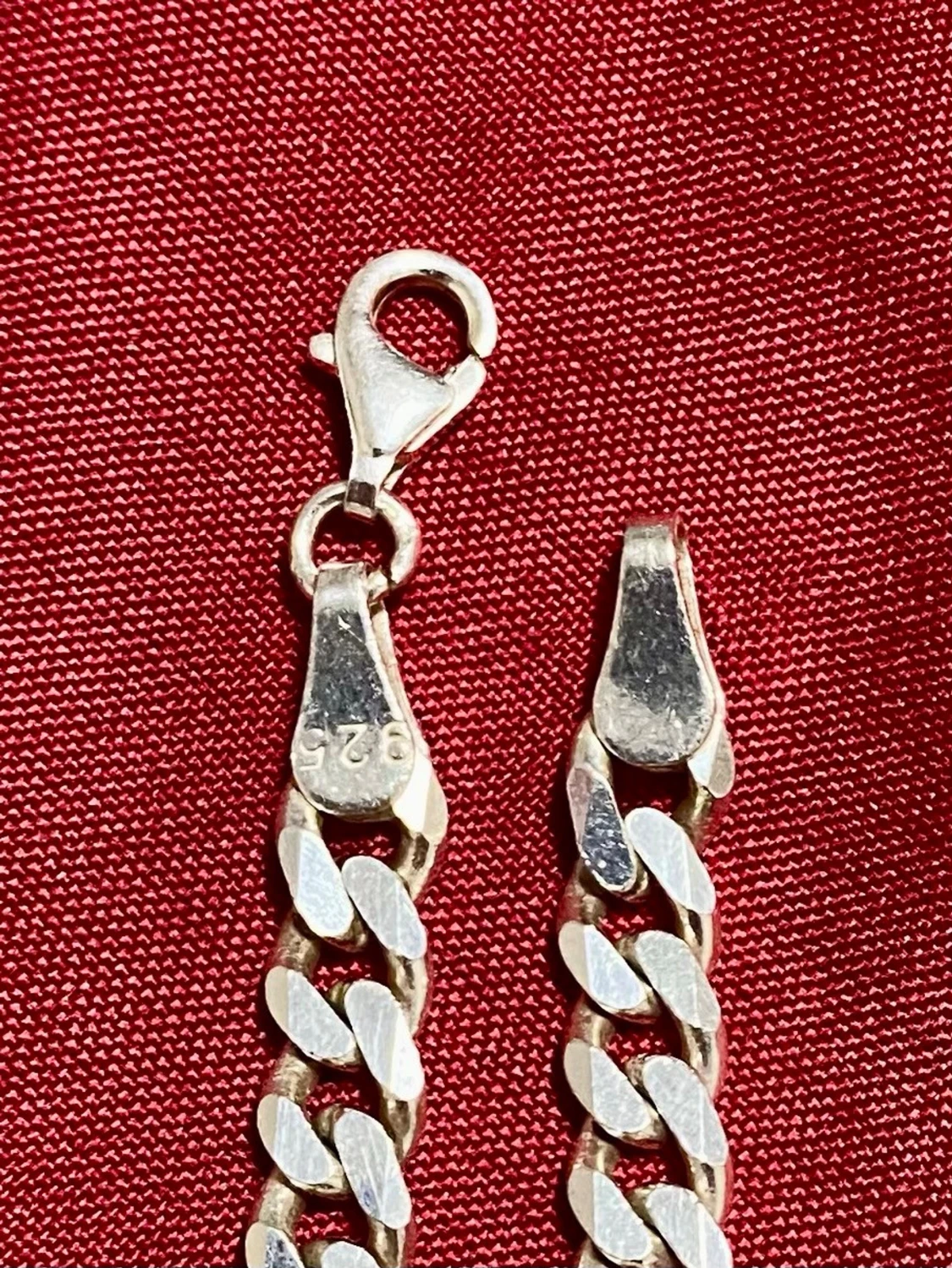 Kedjearmband i äkta silver 925