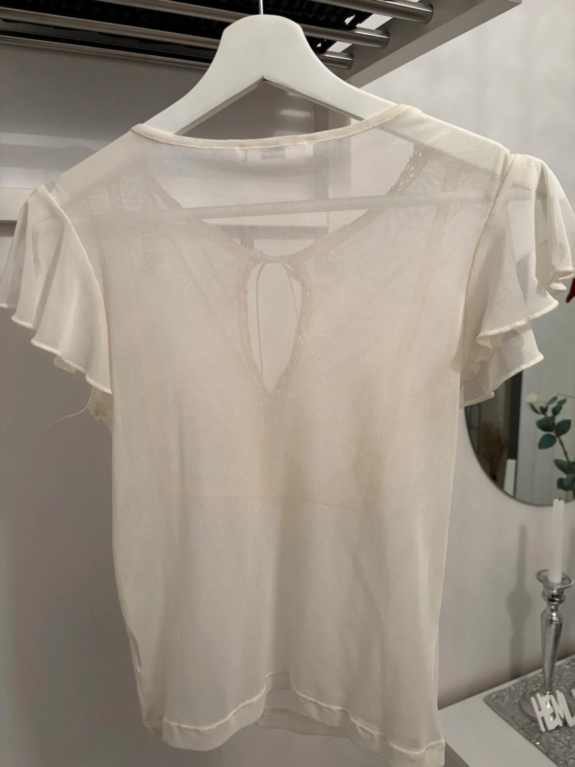 Champanjefärgad blus St.Xs - 1