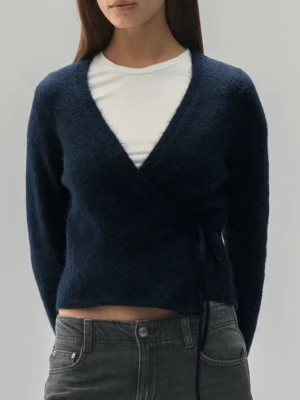 Knitted wrap cardigan - Mysig kofta från Gina Tricot🩷