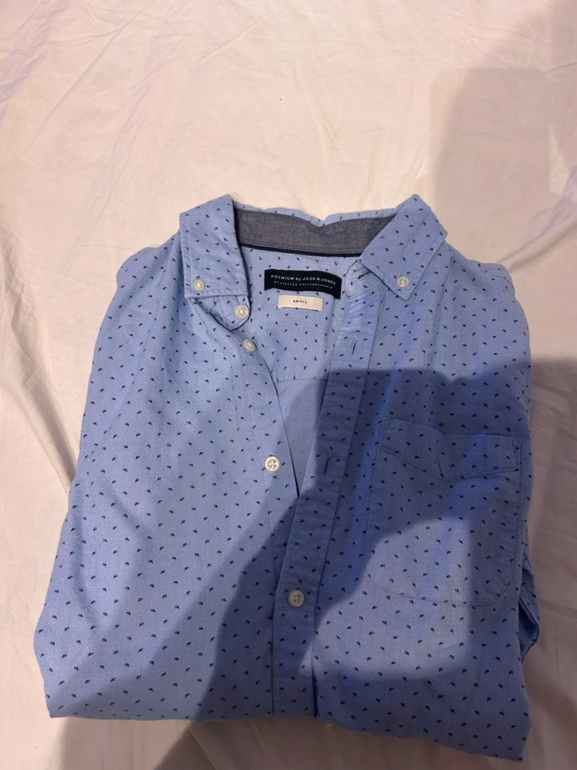 Blå slim fit skjorta från Hilfiger Denim - 1