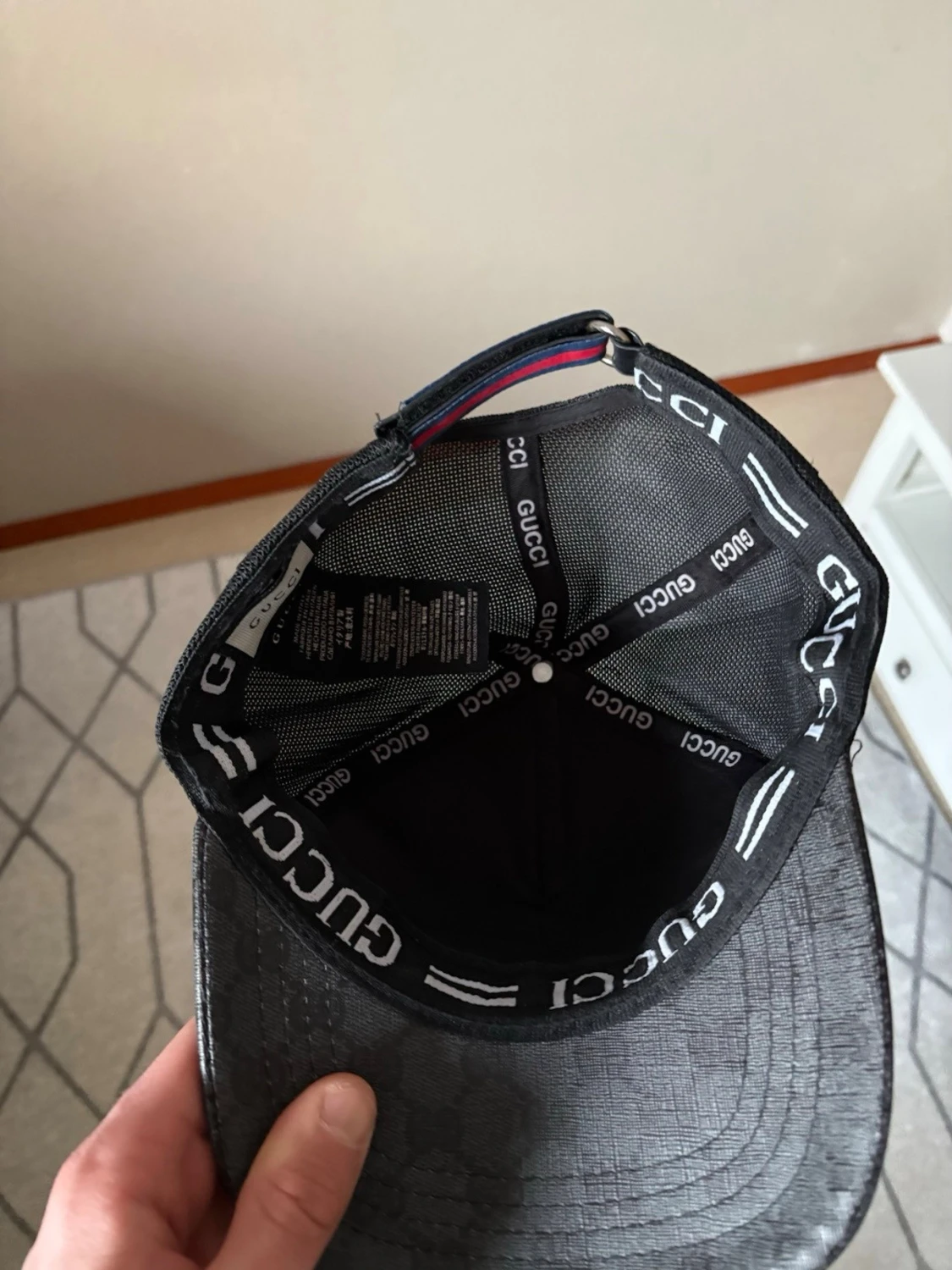 Svart Gucci keps  - 4