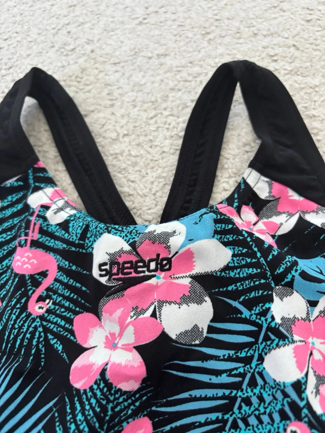 Blommig baddräkt från Speedo - 2