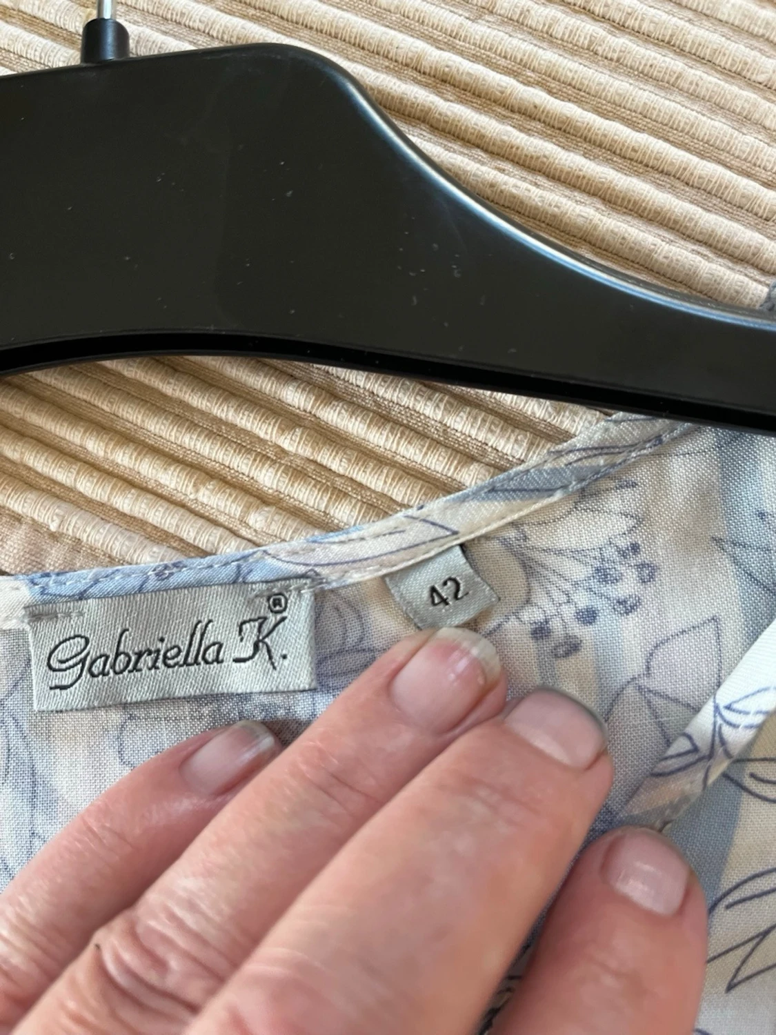 Blommig blus från Gabriella R - 4