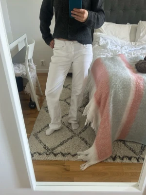 Vita jeans från Junkyard - Ett par super fina jeans från junkyard💗