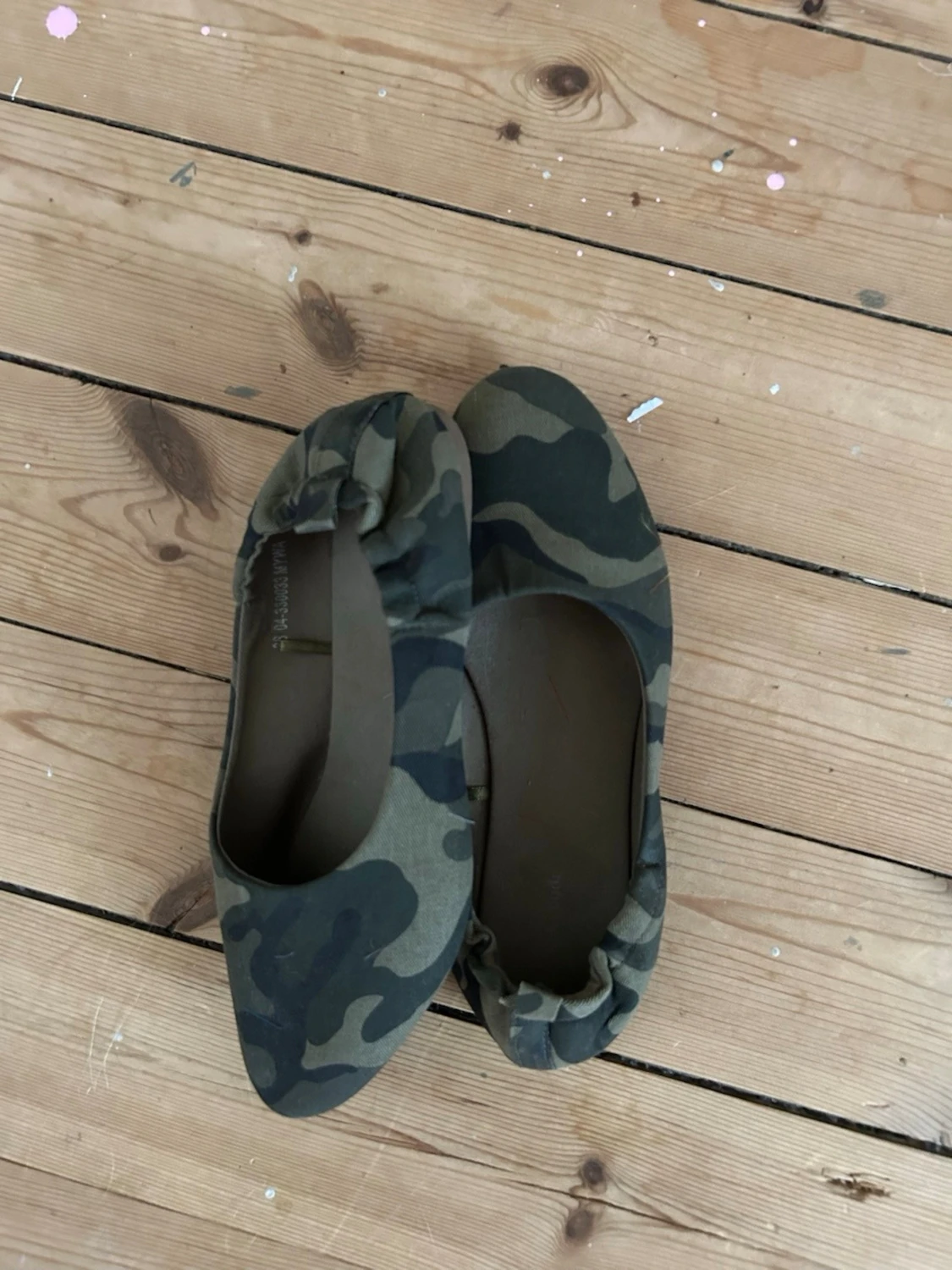 Camouflage Ballerinaskor - 1