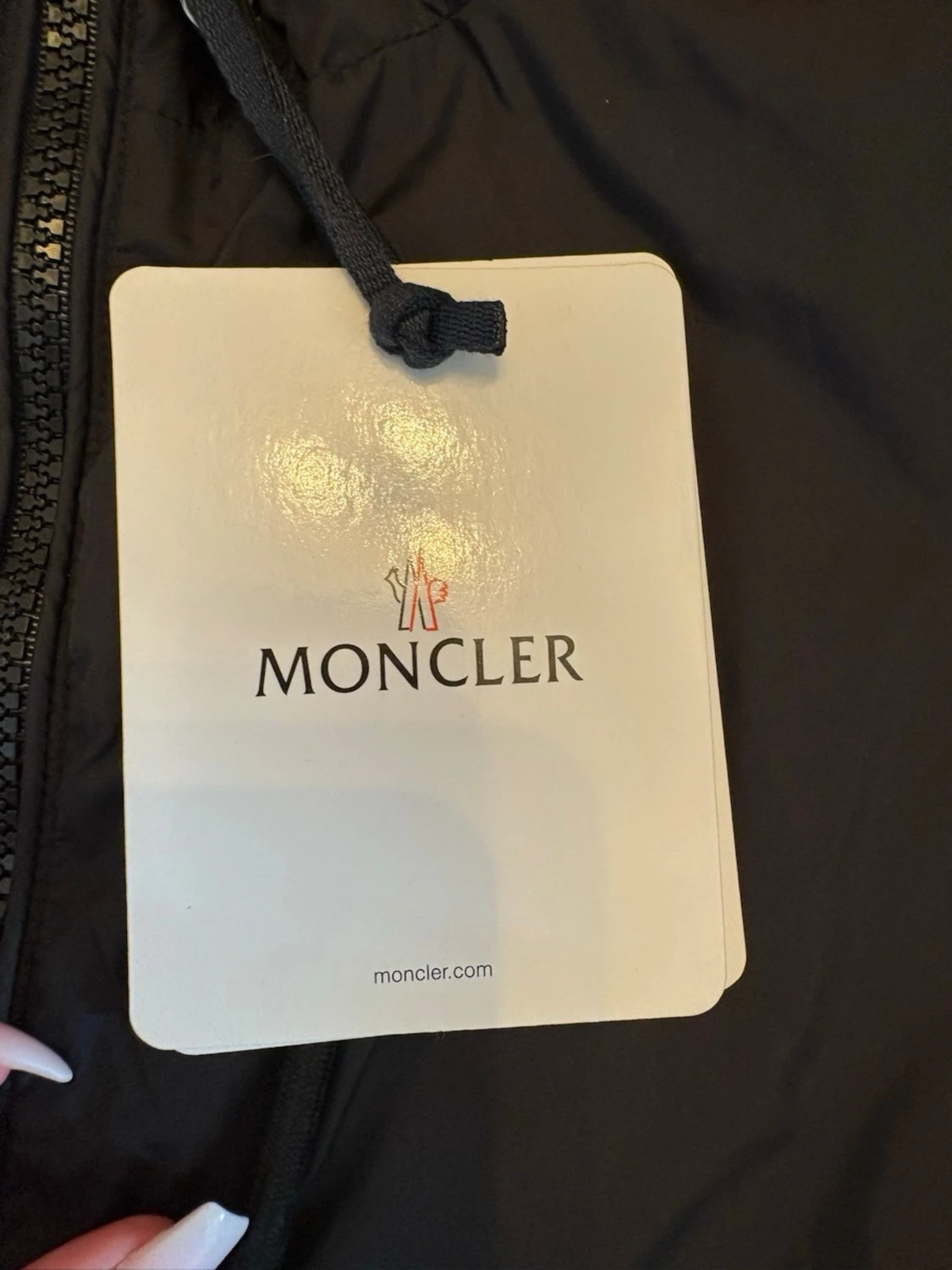 Svart vindjacka från Moncler - 4