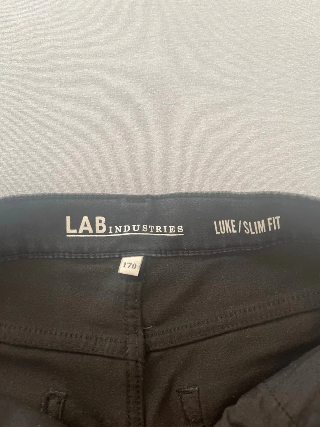 Svarta raka jeans - 3