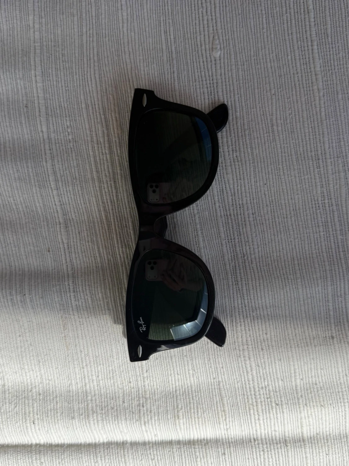 Svarta Ray-Ban Wayfarer solglasögon - 1