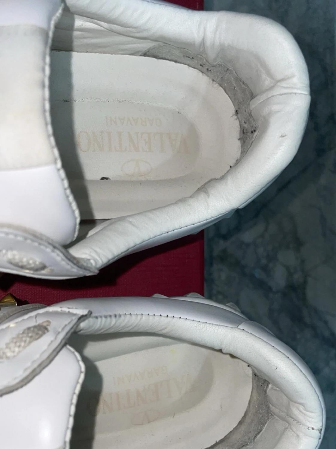 Valentino Rockstud vita sneakers - 5