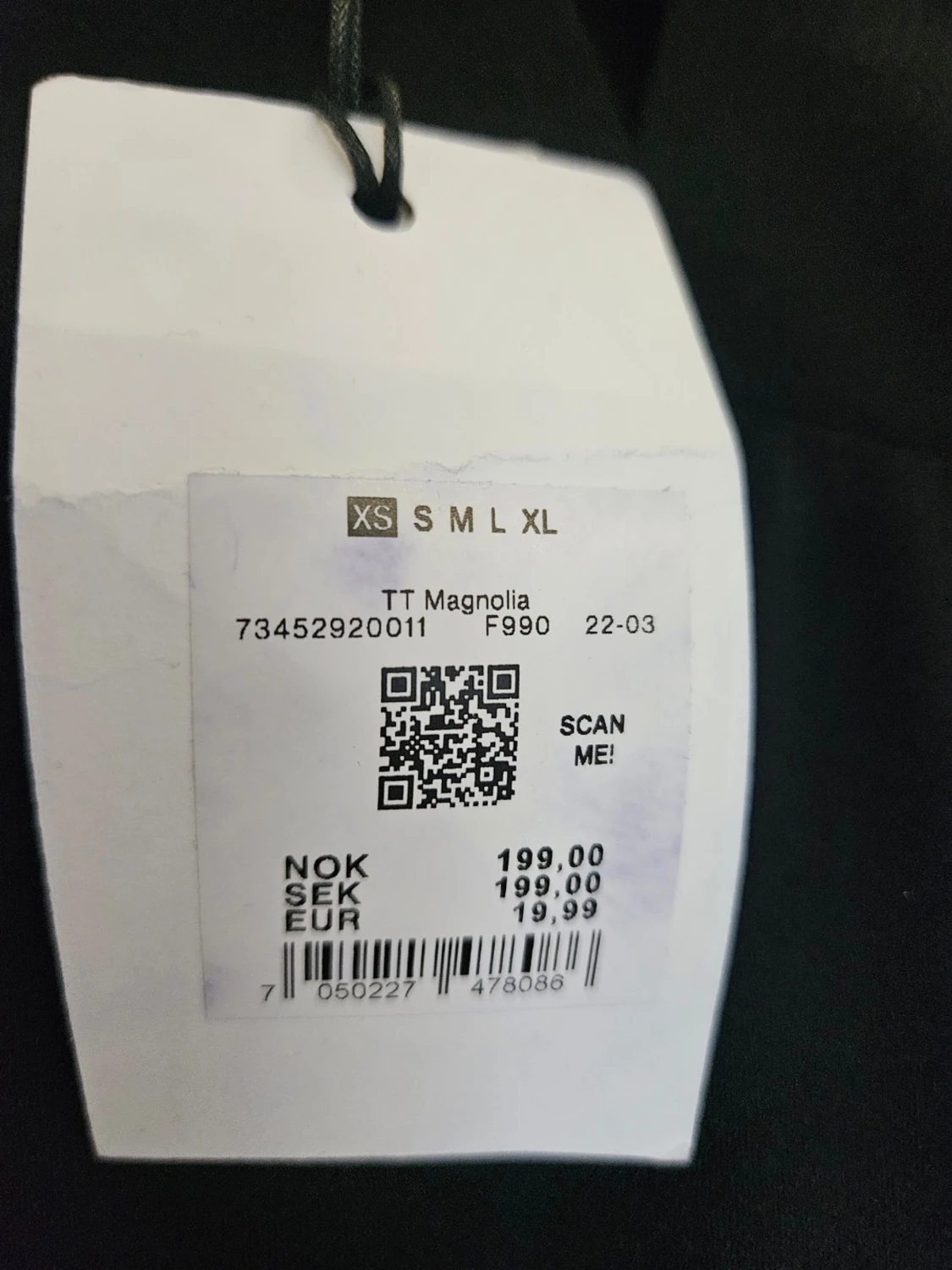 Linnetopp Bikbok XS - 3