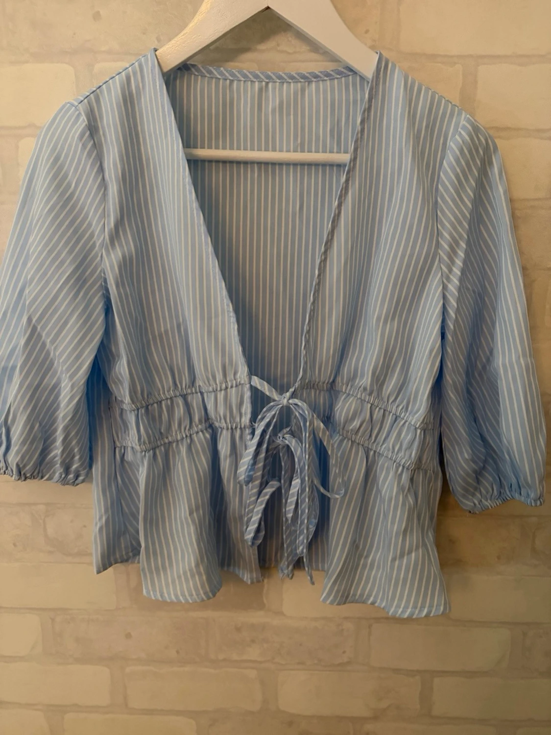 Randig blus