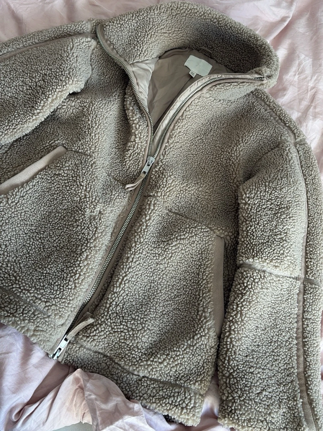 piléjacka / Teddy jacka H&M - 4